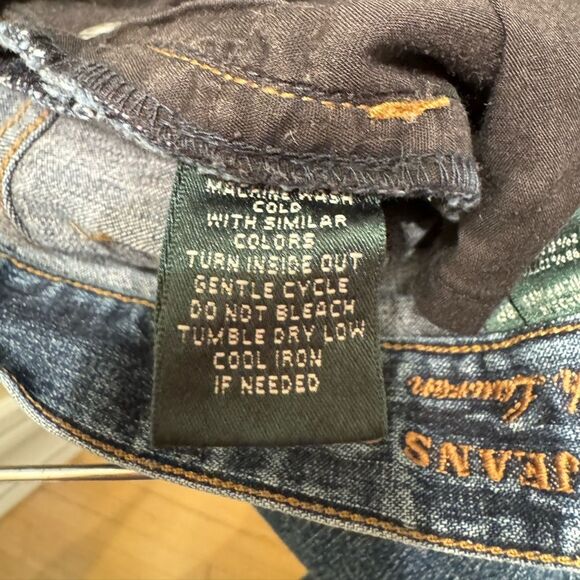 RALPH LAUREN JEANS CO Sz 8P High Rise Straight Leg Blue Denim Women - Picture 6 of 9